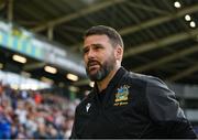 16 July 2025; Linfield manager David Healy before the UEFA Champions League First Qualifying Round second leg match between Linfield and Shelbourne at Clearer Twist National Football Stadium at Windsor Park in Belfast. Photo by Stephen McCarthy/Sportsfile