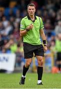 16 July 2025; Referee Ray McBride during the LGFA All-Ireland U16 B Championship final match between Armagh and Galway at Glennon Brothers Pearse Park in Longford. Photo by Stephen Marken/Sportsfile