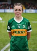 16 July 2025; Kerry captain Leah Griffin before the LGFA All-Ireland U16 A Championship final match between Kerry and Mayo at MacDonagh Park in Nenagh, Tipperary. Photo by Michael P Ryan/Sportsfile