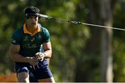 17 July 2025; Joseph-Aukuso Suaalii during an Australia rugby squad training session at the National Rugby training centre in Ballymore, Brisbane, Australia. Photo by Brendan Moran/Sportsfile