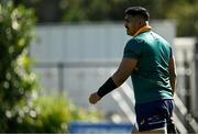 17 July 2025; Will Skelton arrives for an Australia rugby squad training session at the National Rugby training centre in Ballymore, Brisbane, Australia. Photo by Brendan Moran/Sportsfile