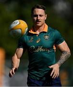 17 July 2025; Corey Toole during an Australia rugby squad training session at the National Rugby training centre in Ballymore, Brisbane, Australia. Photo by Brendan Moran/Sportsfile