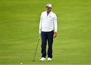 17 July 2025; Phil Mickelson of USA lines up his shot on the second hole during day one of The 153rd Open Championship at Royal Portrush Golf Club in Portrush, Antrim. Photo by David Fitzgerald/Sportsfile