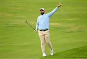 17 July 2025; Ryan Peake of Australia watches his shot on the second hole during day one of The 153rd Open Championship at Royal Portrush Golf Club in Portrush, Antrim. Photo by David Fitzgerald/Sportsfile