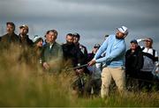 17 July 2025; Ryan Peake of Australia plays a shot from the rough on the second hole during day one of The 153rd Open Championship at Royal Portrush Golf Club in Portrush, Antrim. Photo by David Fitzgerald/Sportsfile