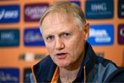 17 July 2025; Head coach Joe Schmidt during an Australia rugby squad media conference at the Amora Hotel in Brisbane, Australia. Photo by Brendan Moran/Sportsfile