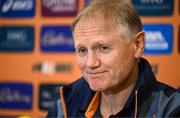 17 July 2025; Head coach Joe Schmidt during an Australia rugby squad media conference at the Amora Hotel in Brisbane, Australia. Photo by Brendan Moran/Sportsfile