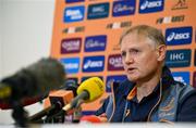 17 July 2025; Head coach Joe Schmidt during an Australia rugby squad media conference at the Amora Hotel in Brisbane, Australia. Photo by Brendan Moran/Sportsfile