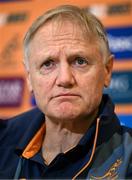 17 July 2025; Head coach Joe Schmidt during an Australia rugby squad media conference at the Amora Hotel in Brisbane, Australia. Photo by Brendan Moran/Sportsfile