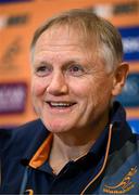 17 July 2025; Head coach Joe Schmidt during an Australia rugby squad media conference at the Amora Hotel in Brisbane, Australia. Photo by Brendan Moran/Sportsfile
