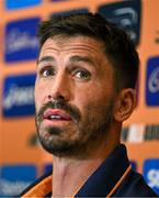 17 July 2025; Jake Gordon during an Australia rugby squad media conference at the Amora Hotel in Brisbane, Australia. Photo by Brendan Moran/Sportsfile