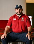17 July 2025; Ellis Genge poses for a portrait after a British & Irish Lions squad media conference at the Intercontinental Hotel in Brisbane, Australia. Photo by Brendan Moran/Sportsfile