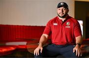 17 July 2025; Ellis Genge poses for a portrait after a British & Irish Lions squad media conference at the Intercontinental Hotel in Brisbane, Australia. Photo by Brendan Moran/Sportsfile