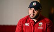 17 July 2025; Ellis Genge during a British & Irish Lions squad media conference at the Intercontinental Hotel in Brisbane, Australia. Photo by Brendan Moran/Sportsfile