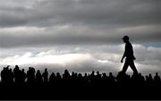 17 July 2025; Patrick Cantlay of USA walks to the first green during day one of The 153rd Open Championship at Royal Portrush Golf Club in Portrush, Antrim. Photo by Ramsey Cardy/Sportsfile