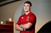 17 July 2025; Tommy Freeman poses for a portrait after a British & Irish Lions squad media conference at the Intercontinental Hotel in Brisbane, Australia. Photo by Brendan Moran/Sportsfile