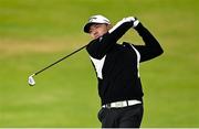 17 July 2025; Kevin Yu of Taiwan plays a shot from the second fairway during day one of The 153rd Open Championship at Royal Portrush Golf Club in Portrush, Antrim. Photo by David Fitzgerald/Sportsfile