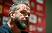 17 July 2025; Head coach Andy Farrell during a British & Irish Lions squad media conference at the Intercontinental Hotel in Brisbane, Australia. Photo by Brendan Moran/Sportsfile