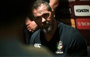 17 July 2025; Head coach Andy Farrell during a British & Irish Lions squad media conference at the Intercontinental Hotel in Brisbane, Australia. Photo by Brendan Moran/Sportsfile