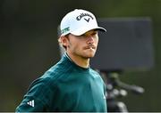 17 July 2025; Nicolai Hojgaard of Denmark on the 12th tee box during day one of The 153rd Open Championship at Royal Portrush Golf Club in Portrush, Antrim. Photo by Ramsey Cardy/Sportsfile