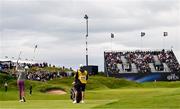 17 July 2025; Tom McKibbin of Northern Ireland watches his shot from the 11th fairway during day one of The 153rd Open Championship at Royal Portrush Golf Club in Portrush, Antrim. Photo by Ramsey Cardy/Sportsfile