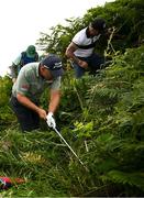 17 July 2025; Padraig Harrington of Ireland searches for his ball on the 11th hole during day one of The 153rd Open Championship at Royal Portrush Golf Club in Portrush, Antrim. Photo by Ramsey Cardy/Sportsfile