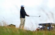 17 July 2025; Brooks Koepka of USA chips onto the 12th green during day one of The 153rd Open Championship at Royal Portrush Golf Club in Portrush, Antrim. Photo by David Fitzgerald/Sportsfile