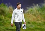 17 July 2025; Matt Fitzpatrick of England after finishing his round on the 18th green during day one of The 153rd Open Championship at Royal Portrush Golf Club in Portrush, Antrim. Photo by David Fitzgerald/Sportsfile