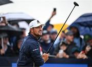 17 July 2025; Bryson DeChambeau of USA watches his tee shot on the 10th hole during day one of The 153rd Open Championship at Royal Portrush Golf Club in Portrush, Antrim. Photo by David Fitzgerald/Sportsfile