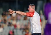 17 July 2025; St Patrick's Athletic manager Stephen Kenny during the UEFA Conference League First Qualifying Round second leg match between FC Hegelmann and St Patrick's Athletic at Raudondvaris Stadium in Raudondvaris, Lithuania. Photo by Evaldas Semiotas/Sportsfile