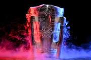 18 July 2025; The Liam MacCarthy Cup is pictured at Croke Park in Dublin ahead of the GAA Hurling All-Ireland Senior Championship Final between Cork and Tipperary. Photo by Sam Barnes/Sportsfile
