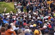 17 July 2025; Rory McIlroy of Northern Ireland walks to the 14th fairway during day one of The 153rd Open Championship at Royal Portrush Golf Club in Portrush, Antrim. Photo by Ramsey Cardy/Sportsfile