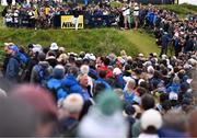 17 July 2025; A general view as Justin Thomas of USA watches his tee shot on the 14th hole during day one of The 153rd Open Championship at Royal Portrush Golf Club in Portrush, Antrim. Photo by Ramsey Cardy/Sportsfile