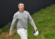 17 July 2025; Rory McIlroy of Northern Ireland after finishing his round during day one of The 153rd Open Championship at Royal Portrush Golf Club in Portrush, Antrim. Photo by Ramsey Cardy/Sportsfile