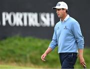 17 July 2025; Harris English of USA walks down the 18th fairway during day one of The 153rd Open Championship at Royal Portrush Golf Club in Portrush, Antrim. Photo by Ramsey Cardy/Sportsfile