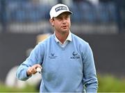 17 July 2025; Harris English of USA after finishing his round during day one of The 153rd Open Championship at Royal Portrush Golf Club in Portrush, Antrim. Photo by Ramsey Cardy/Sportsfile