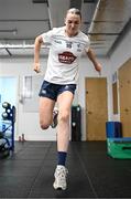 17 July 2025; Niamh Murphy during a Leinster Rugby women's gym session at Energia Park in Dublin. Photo by Seb Daly/Sportsfile