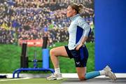 17 July 2025; Emma Tilly during a Leinster Rugby women's gym session at Energia Park in Dublin. Photo by Seb Daly/Sportsfile