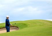 18 July 2025; Rory McIlroy of Northern Ireland chips onto the third green during day two of The 153rd Open Championship at Royal Portrush Golf Club in Portrush, Antrim. Photo by David Fitzgerald/Sportsfile