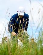 18 July 2025; Rory McIlroy of Northern Ireland in the rough on the second hole during day two of The 153rd Open Championship at Royal Portrush Golf Club in Portrush, Antrim. Photo by David Fitzgerald/Sportsfile