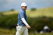 18 July 2025; Robert MacIntyre of Scotland after putting on the ninth green during day two of The 153rd Open Championship at Royal Portrush Golf Club in Portrush, Antrim. Photo by Ramsey Cardy/Sportsfile