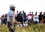 18 July 2025; Tyrrell Hatton of England walks down the 12th fairway during day two of The 153rd Open Championship at Royal Portrush Golf Club in Portrush, Antrim. Photo by Ramsey Cardy/Sportsfile