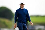 18 July 2025; Rory McIlroy of Northern Ireland looks on from the 12th green during day two of The 153rd Open Championship at Royal Portrush Golf Club in Portrush, Antrim. Photo by David Fitzgerald/Sportsfile