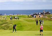 18 July 2025; Padraig Harrington of Ireland putts on the sixth green during day two of The 153rd Open Championship at Royal Portrush Golf Club in Portrush, Antrim. Photo by Ramsey Cardy/Sportsfile