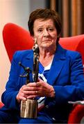 18 July 2025; Former Wexford camogie player Margaret O'Leary-Leacy during the GPA Hurling and Camogie Legends Lunch at Croke Park in Dublin. Photo by Seb Daly/Sportsfile
