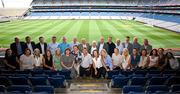 18 July 2025; The Cork 2005 camogie and hurling players during the GPA Hurling and Camogie Legends Lunch at Croke Park in Dublin. Photo by Seb Daly/Sportsfile