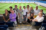 18 July 2025; The Cork 1995 camogie players during the GPA Hurling and Camogie Legends Lunch at Croke Park in Dublin. Photo by Seb Daly/Sportsfile
