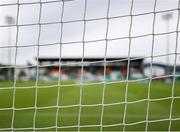 18 July 2025; A detailed view of goal netting before the Sports Direct Men’s FAI Cup second round match between Shamrock Rovers and Wexford at Tallaght Stadium in Dublin. Photo by Thomas Flinkow/Sportsfile