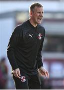 18 July 2025; Tolka Rovers manager Pierre Ennis during the Sports Direct Men’s FAI Cup second round match between Galway United and Tolka Rovers at Eamonn Deacy Park in Galway. Photo by Piaras Ó Mídheach/Sportsfile