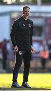 18 July 2025; Tolka Rovers manager Pierre Ennis during the Sports Direct Men’s FAI Cup second round match between Galway United and Tolka Rovers at Eamonn Deacy Park in Galway. Photo by Piaras Ó Mídheach/Sportsfile